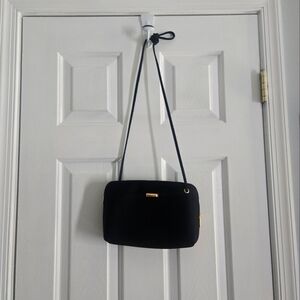 Elegant Black And Gold Shoulder Bag